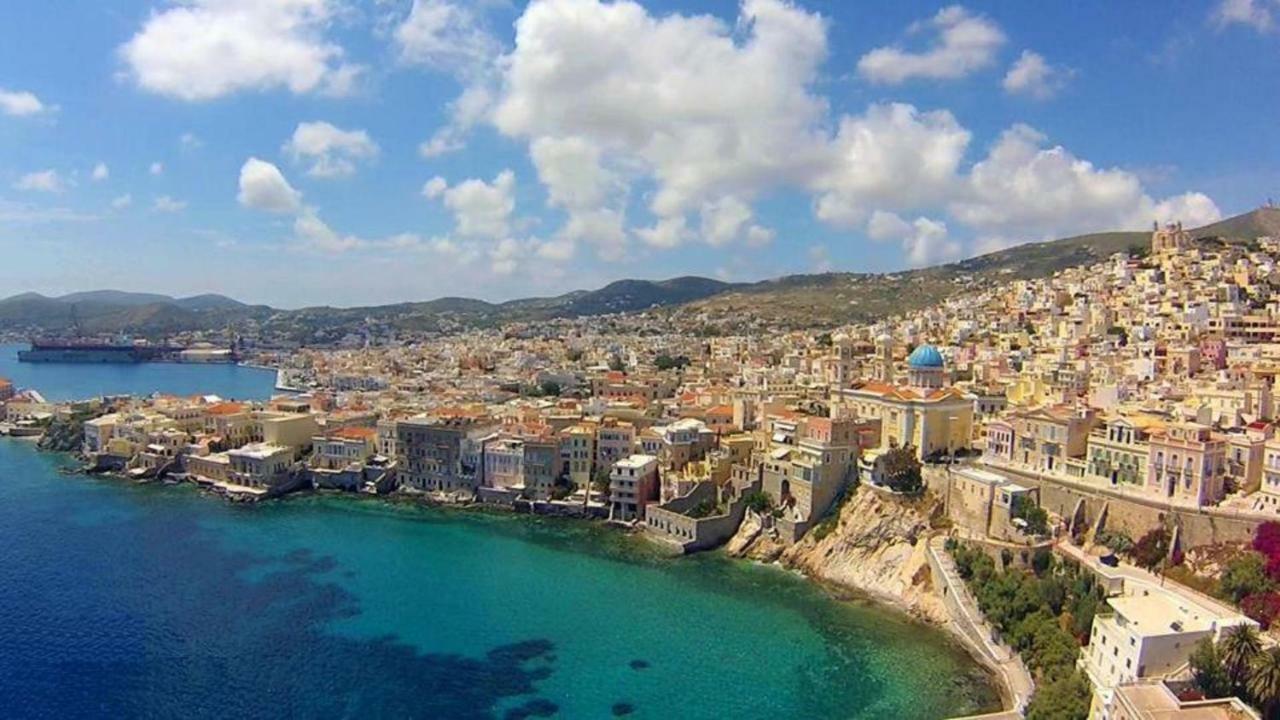 Apollonos Seafront Apartment Ερμούπολη Εξωτερικό φωτογραφία